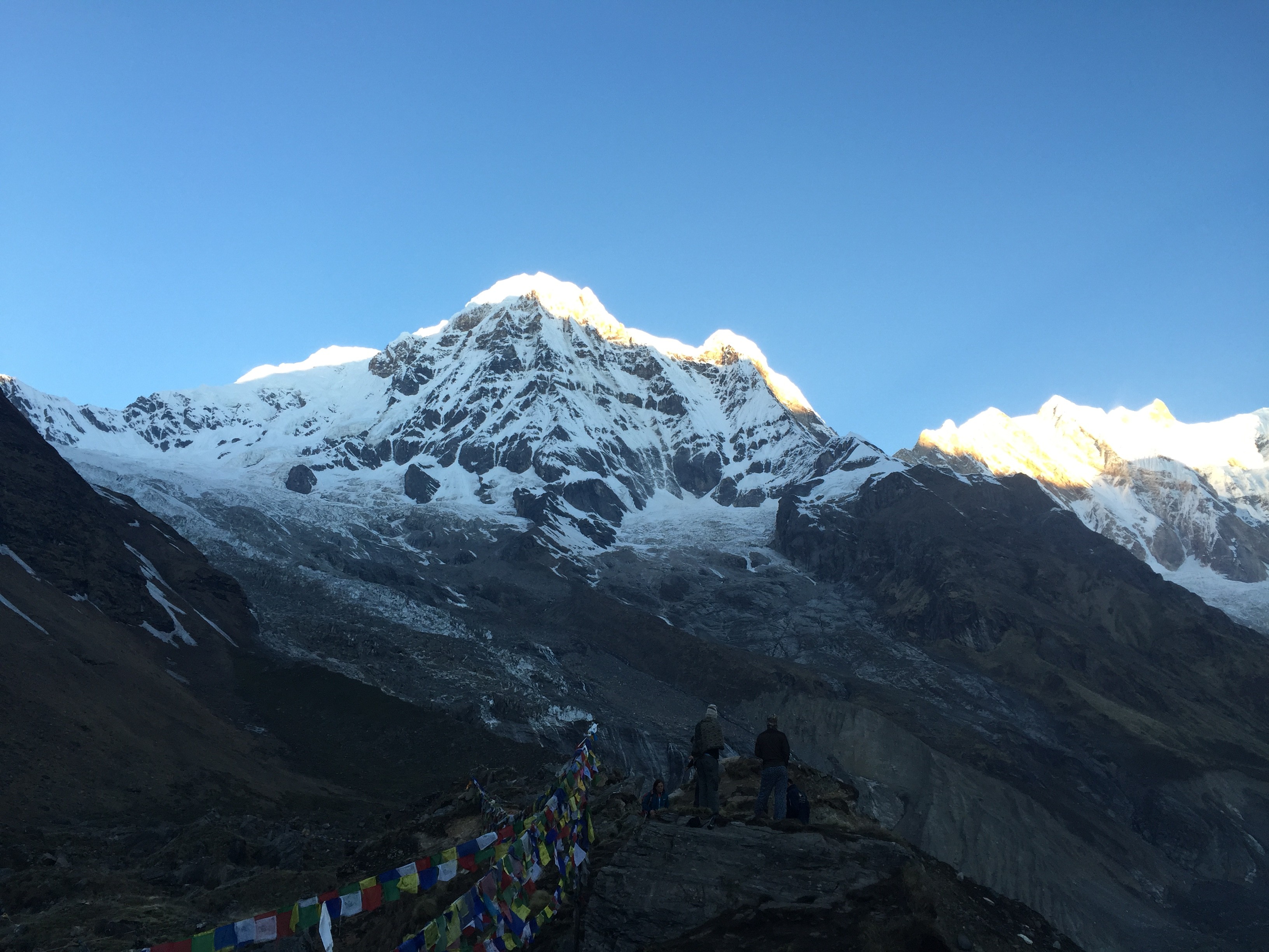 Every second, Mount Annapurna tends to be more beautiful