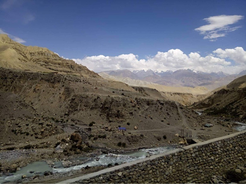 jeep road in Nepal