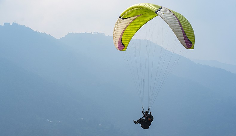 Paragliding in Kathmandu, a new thrill