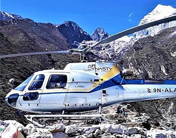 everest heli tour 4 hours with landing