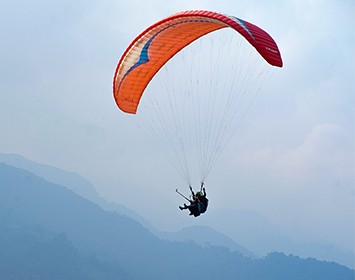 Paragliding-in-Kathmandu